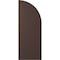 Ekena Millwork Americraft 6-Board (2 Batten) Wood Joined Board-n-Batten Shutters w/ Arch Top, ARW101BQ621X77TBH, PR ARW101BQ621X77TBH - alternate 4